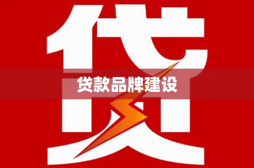 瑞昌贷款品牌建设