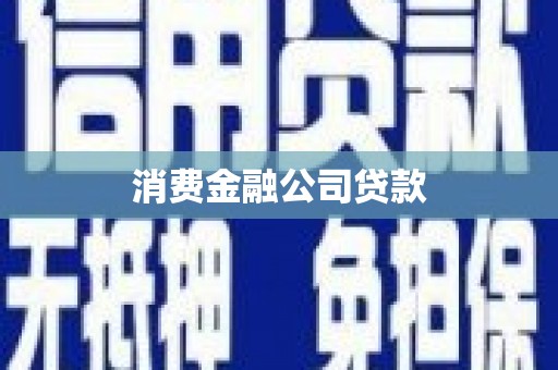 瑞昌消费金融公司贷款