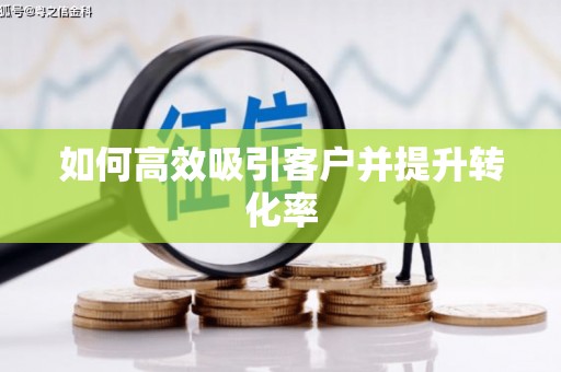 瑞昌如何高效吸引客户并提升转化率