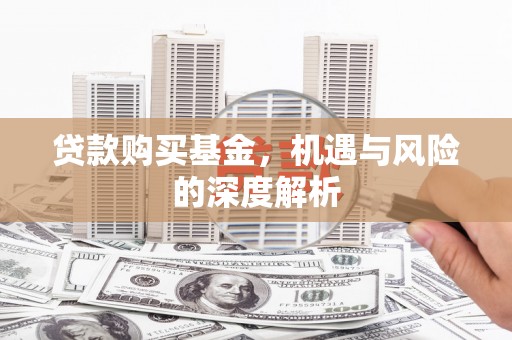 瑞昌贷款购买基金，机遇与风险的深度解析
