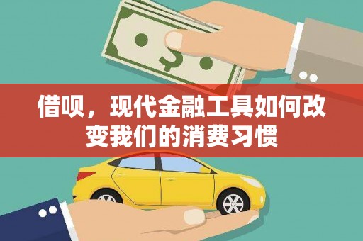 瑞昌借呗，现代金融工具如何改变我们的消费习惯