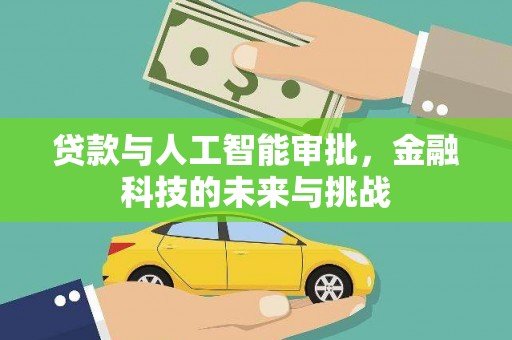 瑞昌贷款与人工智能审批，金融科技的未来与挑战