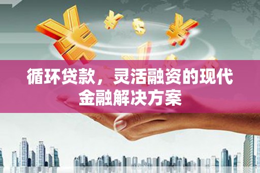 瑞昌循环贷款，灵活融资的现代金融解决方案