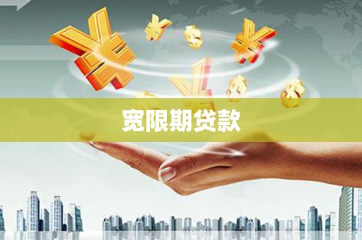瑞昌宽限期贷款