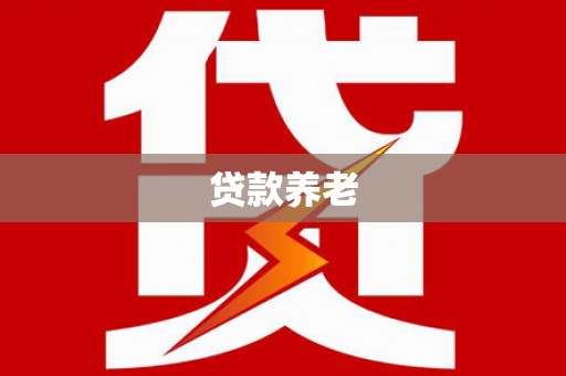瑞昌贷款养老