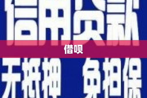 瑞昌借呗