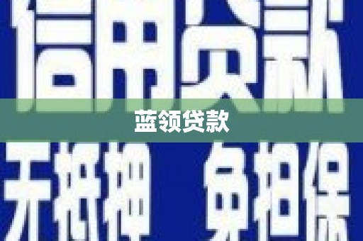 瑞昌蓝领贷款