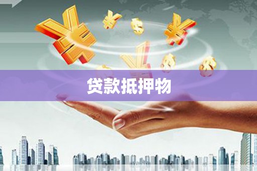 瑞昌贷款抵押物