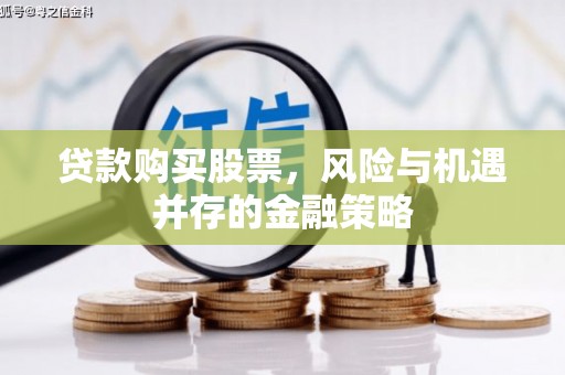 瑞昌贷款购买股票，风险与机遇并存的金融策略