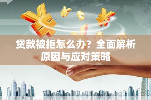 瑞昌贷款被拒怎么办？全面解析原因与应对策略
