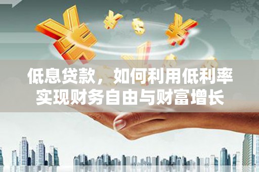 瑞昌低息贷款，如何利用低利率实现财务自由与财富增长