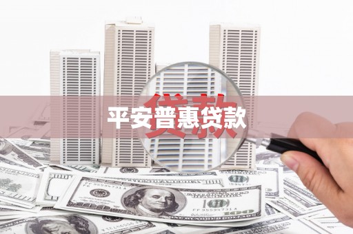 瑞昌平安普惠贷款